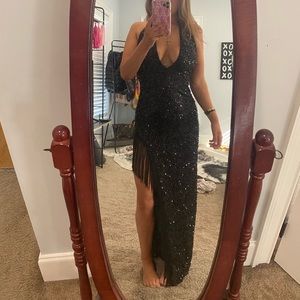 Black prom dress